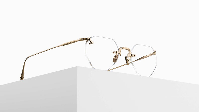 Matsuda M3104-C BG with Clear Lens Glasses - US