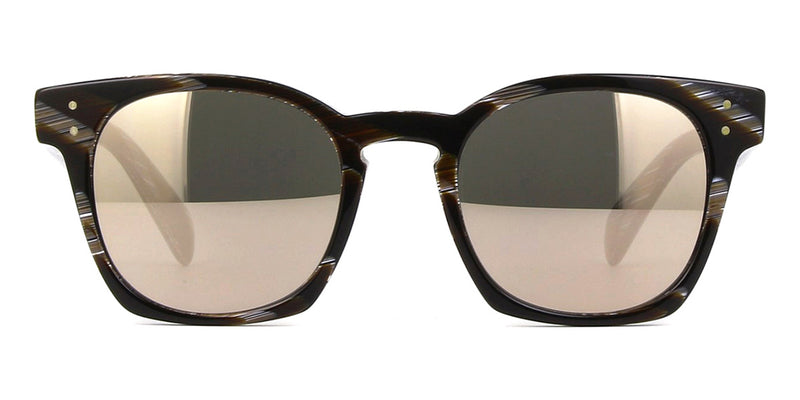 Oliver Peoples Byredo OV5310SU 1593/T7 Black Horn/Gold Mirror - US