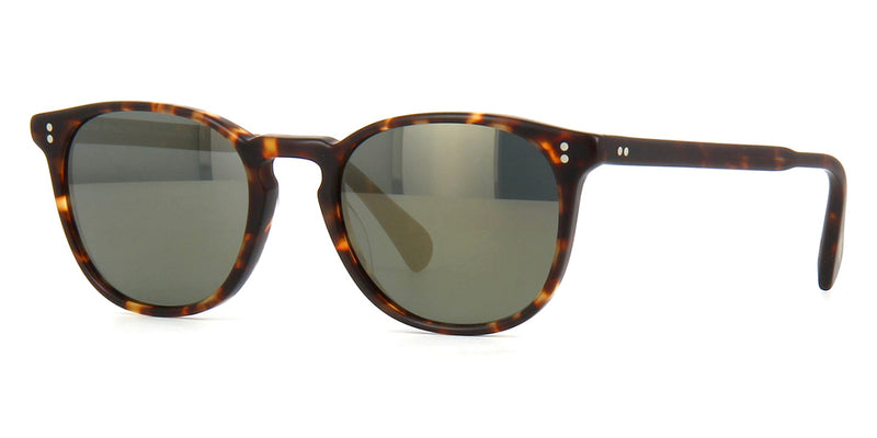 Oliver Peoples Finley Esq. Sun OV5298SU 1454/O9 Matte Sable Tortoise/Green  Mirror Gold Polarised VFX - US