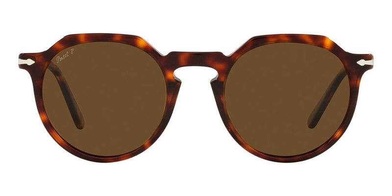 Persol 52mm 2024 round sunglasses