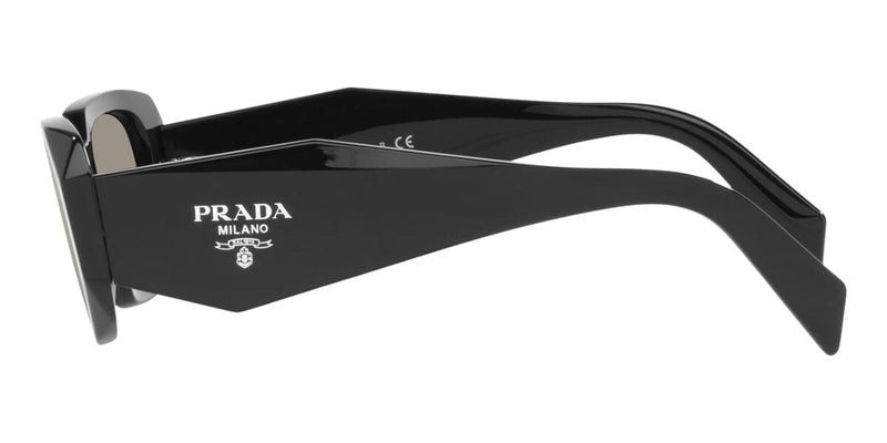 NEW PRADA PR17WS WOMEN PRADA PR 17WS 1AB2B0 SUNGLASSES BLACK-MIRROR  SPR… Prada Sunglasses PR 17WS 1AB2B0 Black/Light Grey Mirror  main image 2