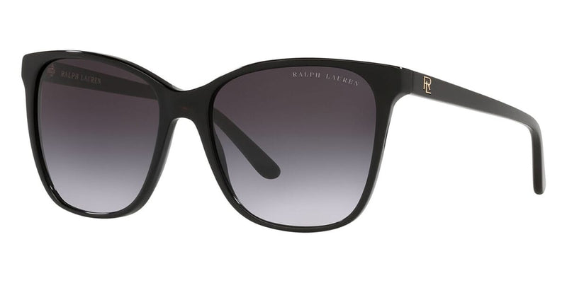 Ralph Lauren Sunglasses RL 8212 5001/8G Black Square Frame Hand Made Italy 57mm Ralph Lauren RL8212 THE RICKY II 50018G Square Black  main image 3