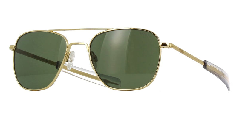 Randolph Aviator 23k Gold Af056 Sunglasses Us