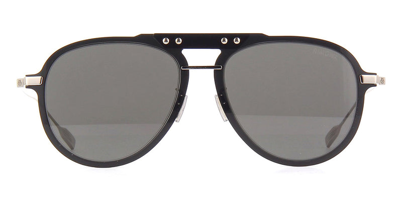 RIMOWA Black Square Aviator Sunglasses with Dark Lenses RIMOWA × MYKITA - Aviator Sunglasses - Titanium & Black | RIMOWA main image 3
