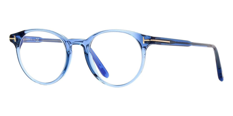 NEW store Tom Ford TF5660-B Grey Transparent Unisex BLUELIGHT Eyeglasses Frames