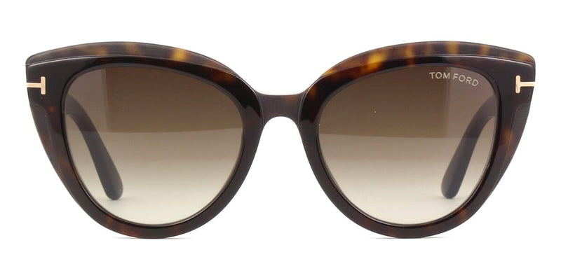 Tom Ford Tori TF938 69T Sunglasses Women's Transparent Burgundy/Red Grad.  53mm