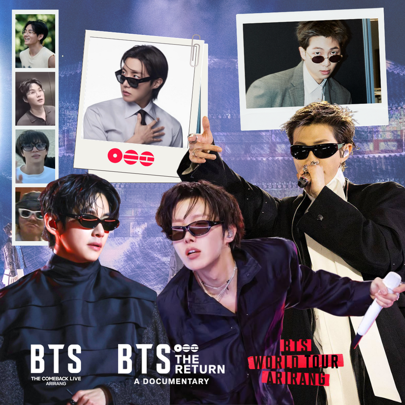 BTS Sunglasses: Comeback Live, Documentary & World Tour Arirang