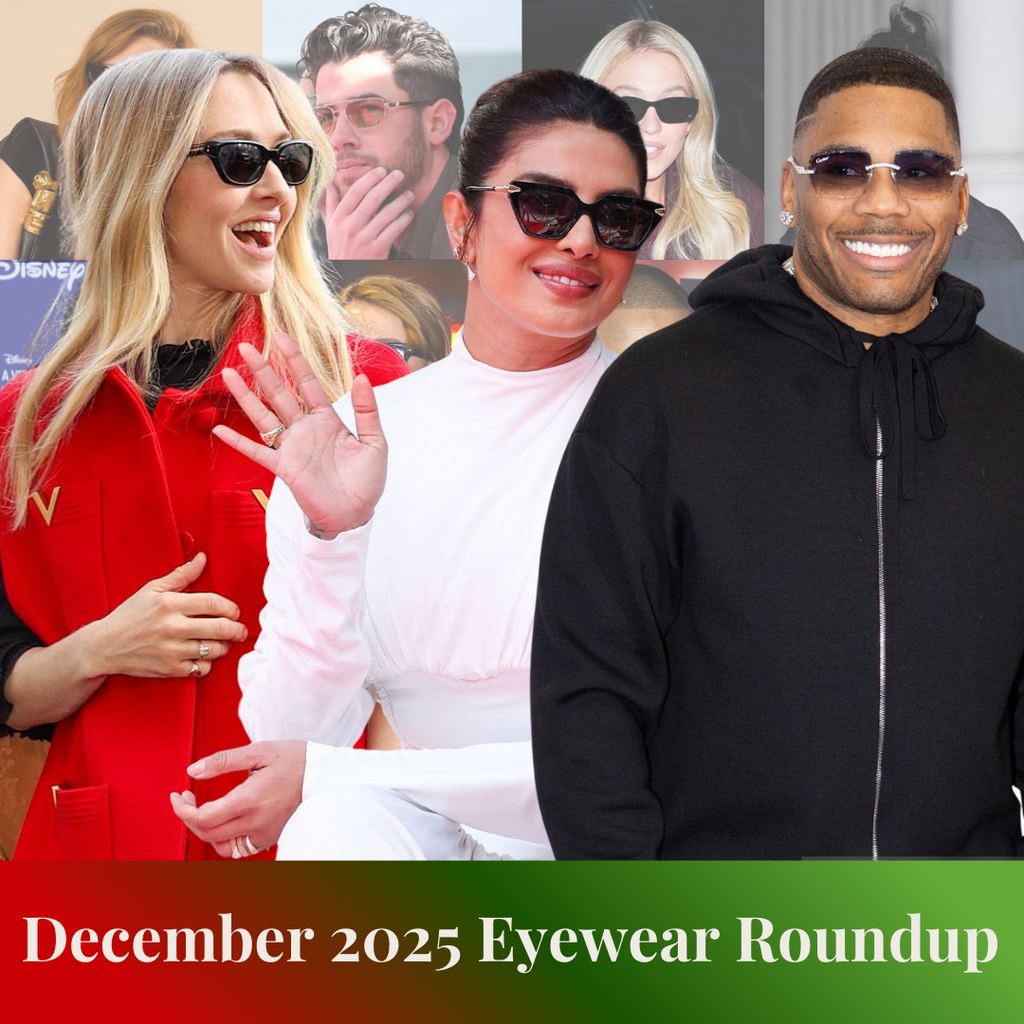 December 2025 Celebrity Eyewear Roundup