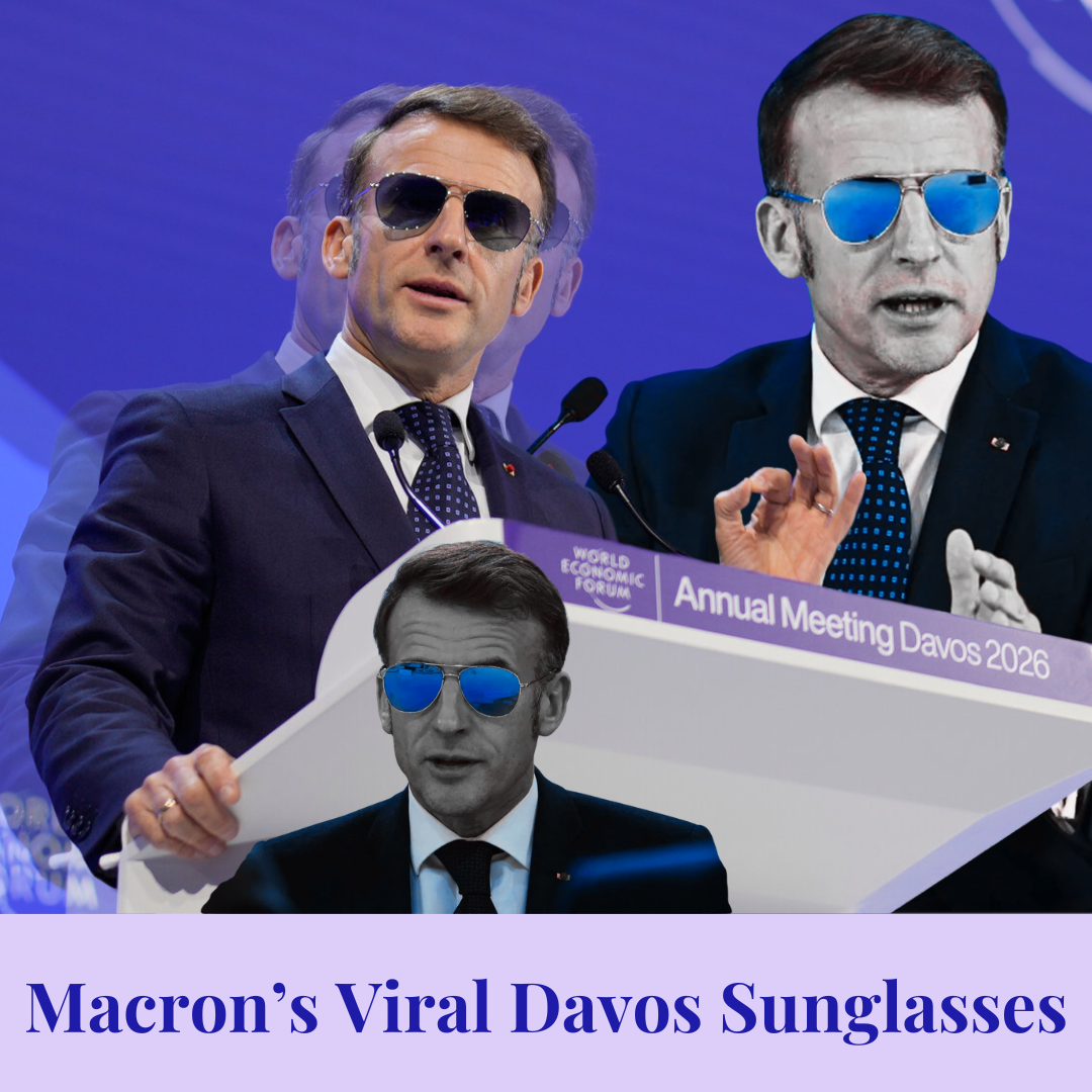 Emmanuel Macron’s Viral Davos Sunglasses