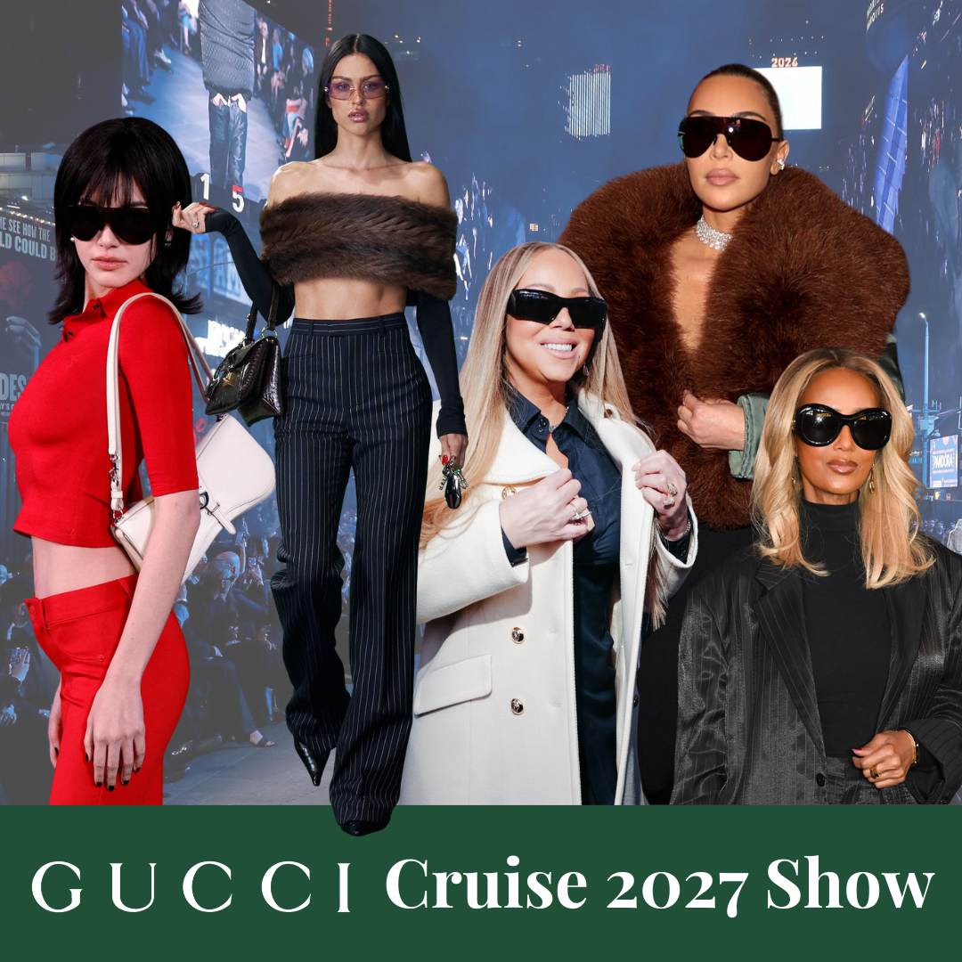 Gucci Cruise 2027: Celebrity Sunglasses Highlights