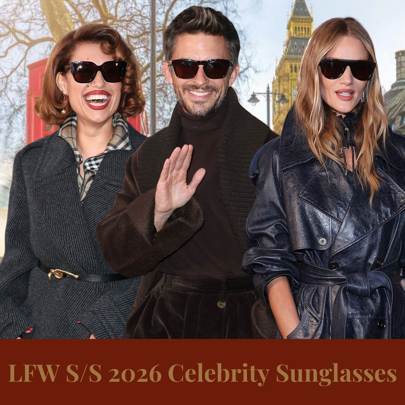 Celebrity Sunglasses at London Fashion Week Spring/Summer 2026