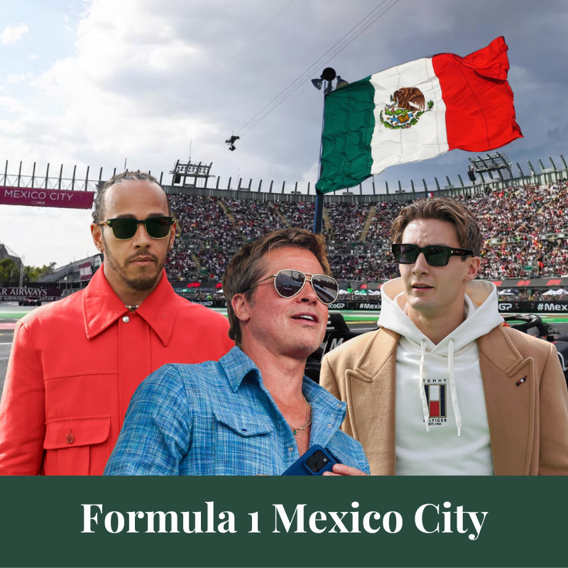 Eyewear of the F1 Grand Prix Mexico City