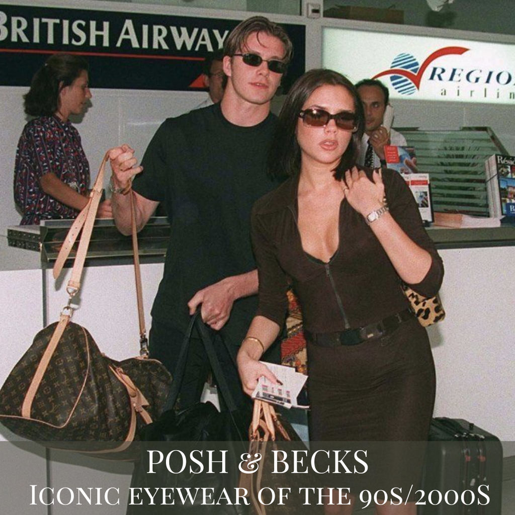 Posh and Becks Iconic Eyewear of the 90s/2000s: A Specs-tacular Couple