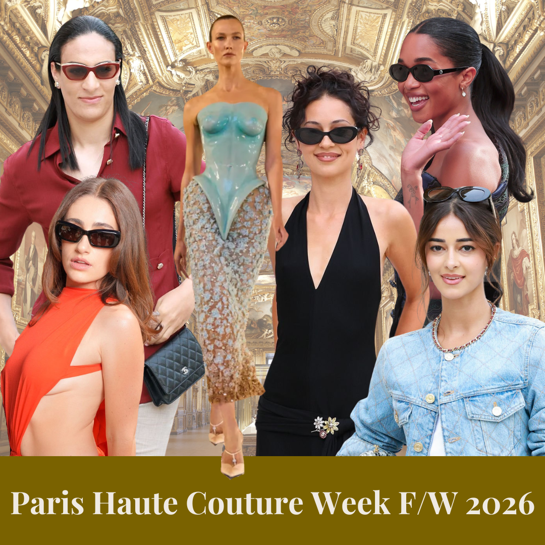 Standout Celebrity Sunglasses Seen at Paris Haute Couture Week F/W 2026