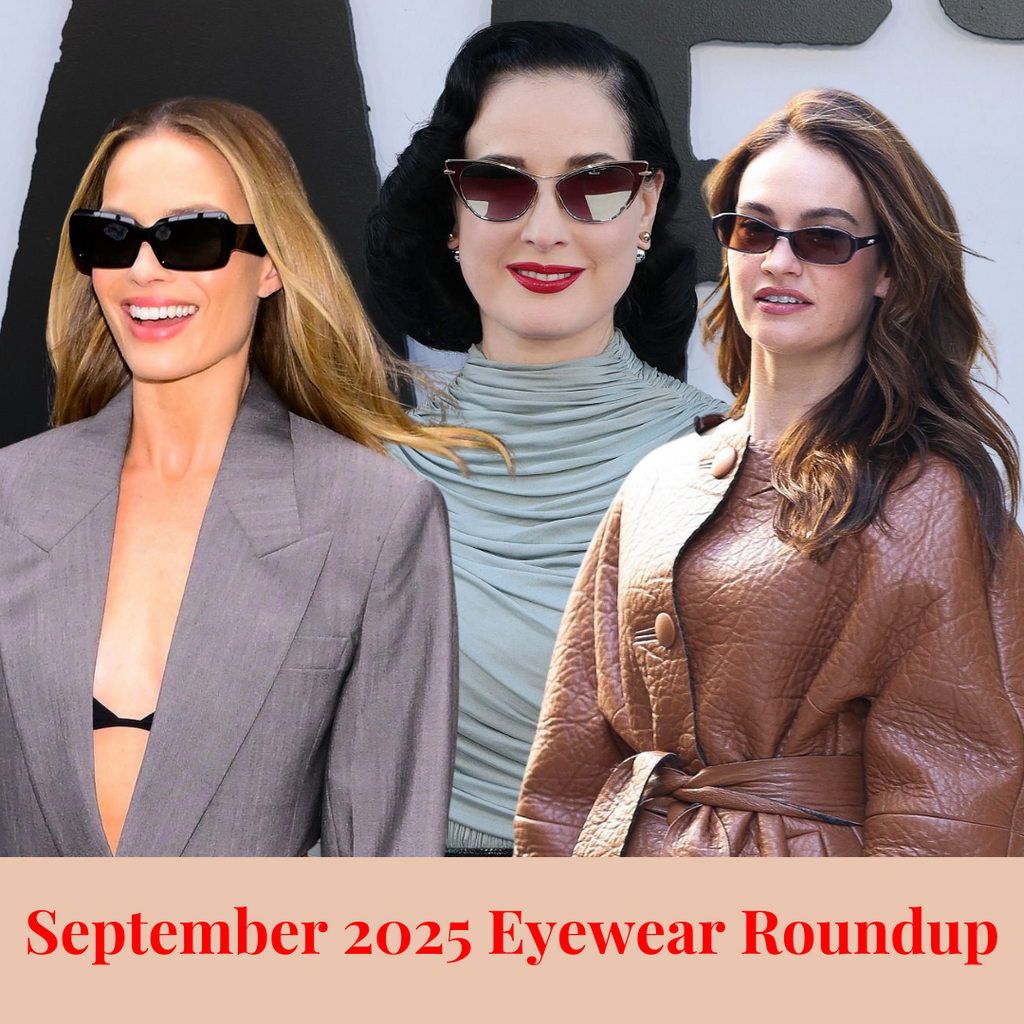 September 2025 Celebrity Eyewear Roundup