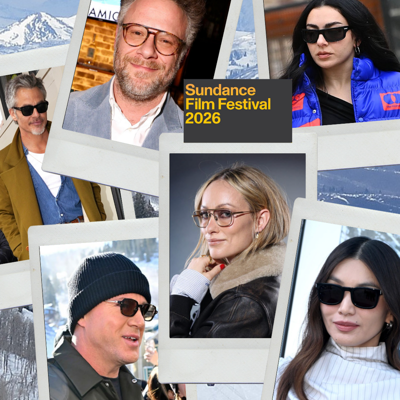 Celebrity Eyewear at the Sundance Film Festival 2026