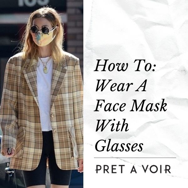 How To: Wear A Face Mask With Glasses