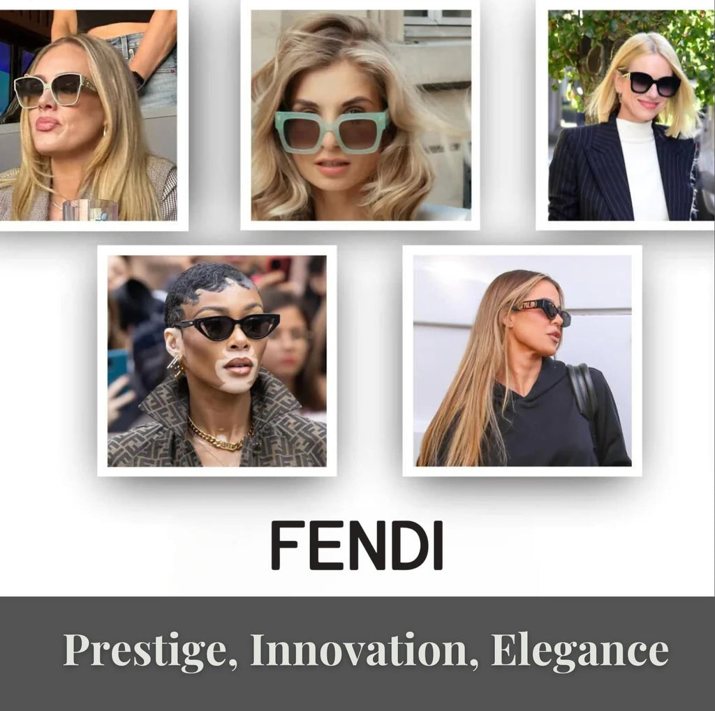 Fendi Eyewear: A Symphony of Prestige, Innovation, and Celebrity Elegance
