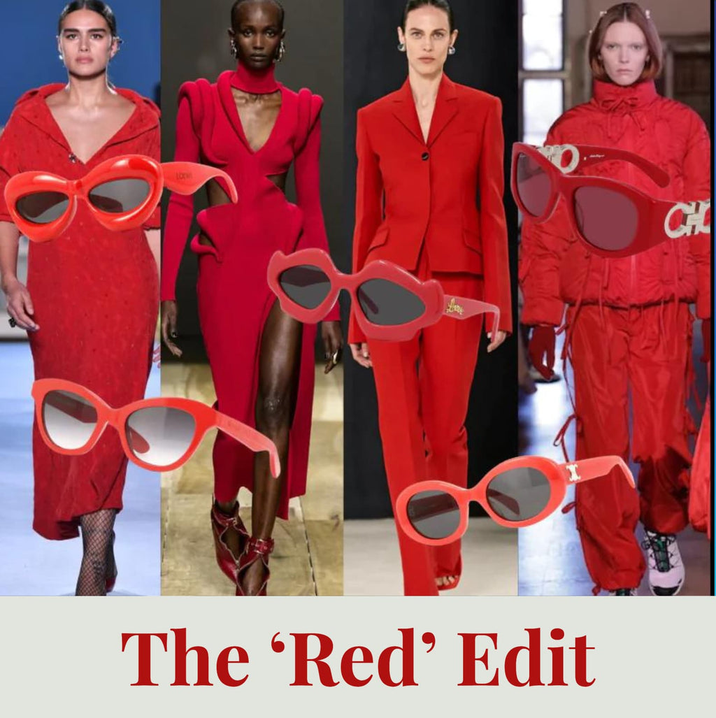 The Red Sunglasses Edit: Embracing the 2023 Fashion Trend