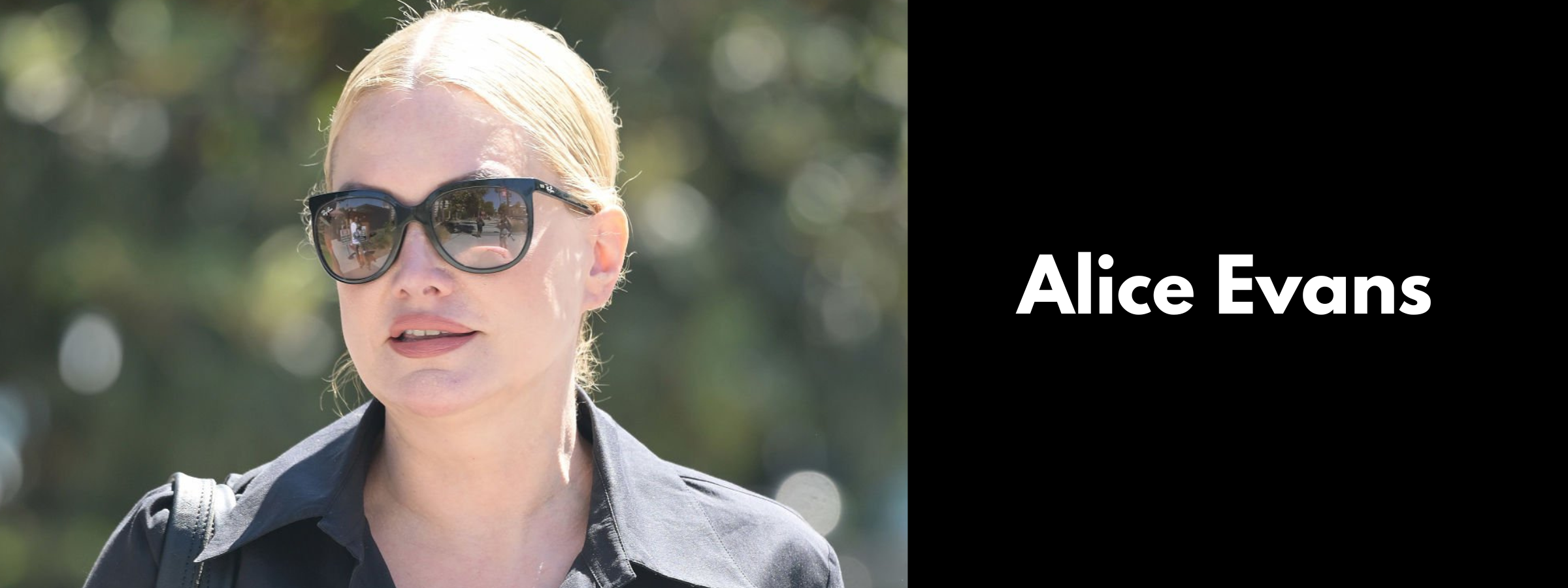 Alice Evans Glasses & Sunglasses