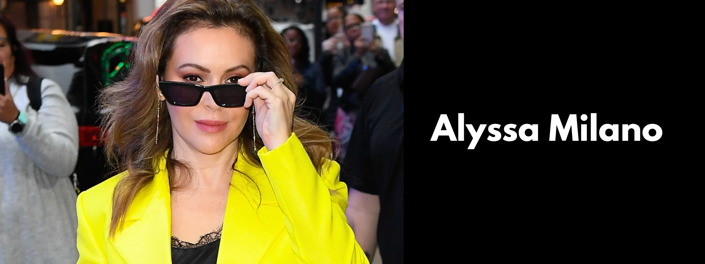 Alyssa Milano Glasses & Sunglasses