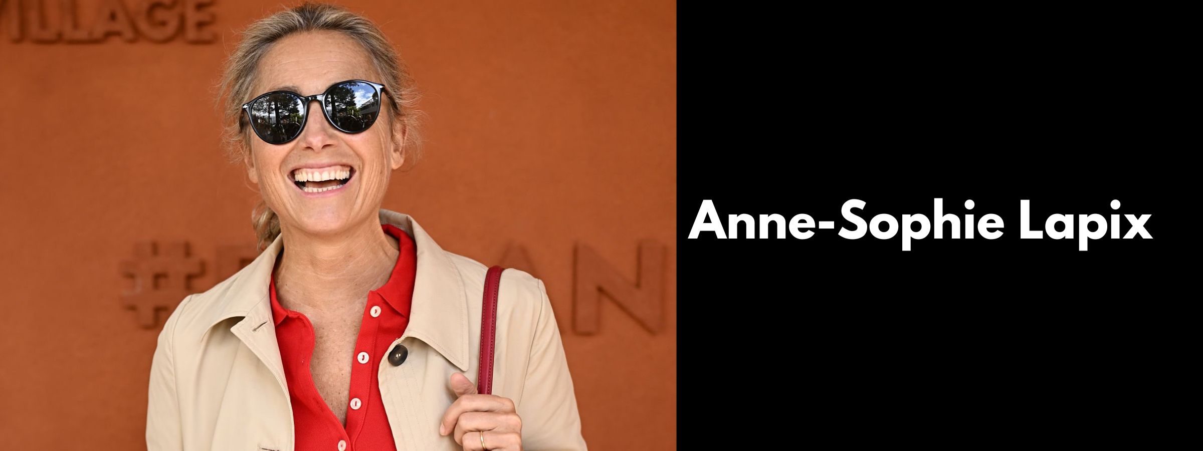 Anne-Sophie Lapix Sunglasses