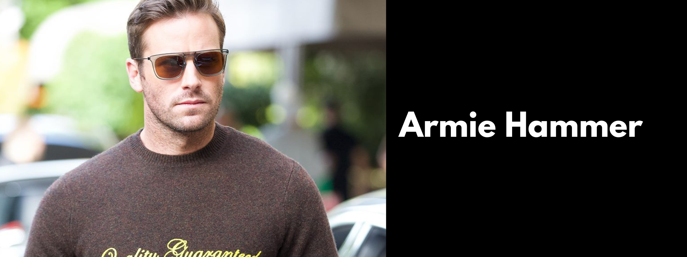 Armie Hammer Sunglasses