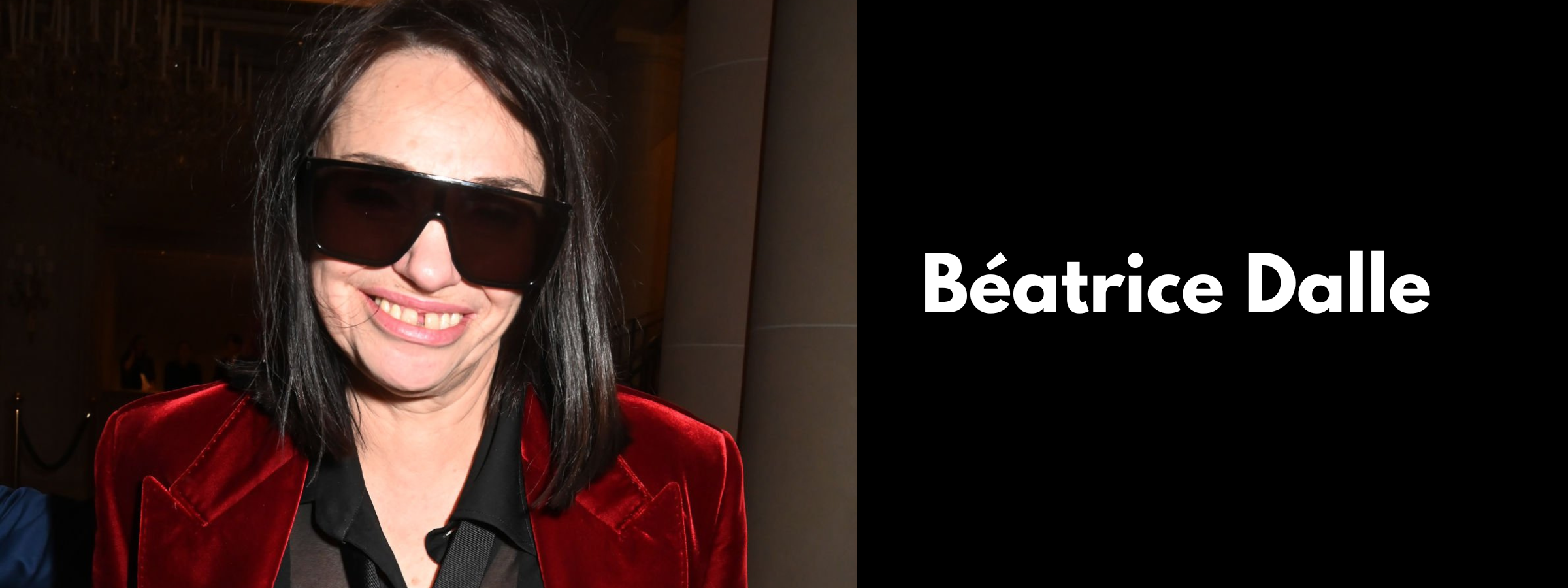 Béatrice Dalle Sunglasses