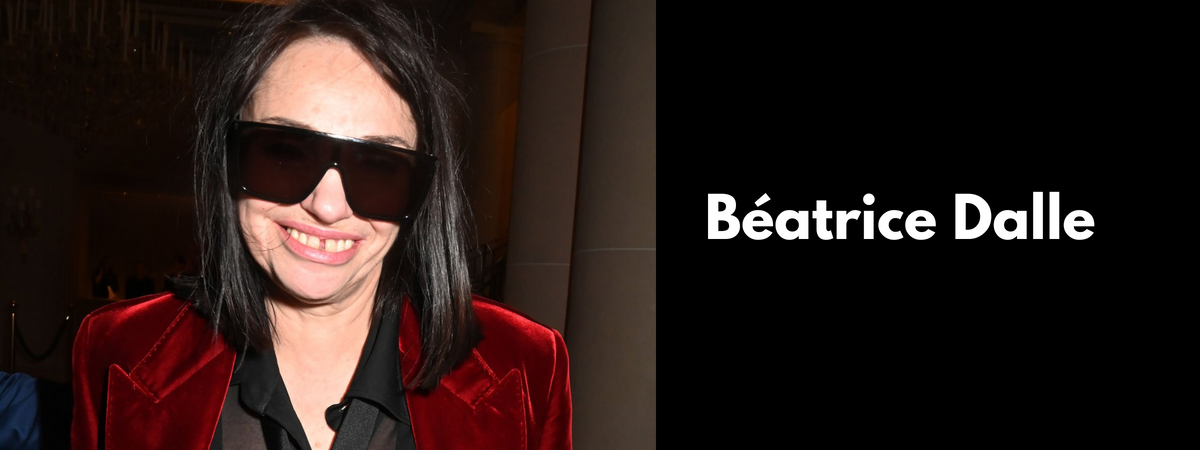 Béatrice Dalle Sunglasses
