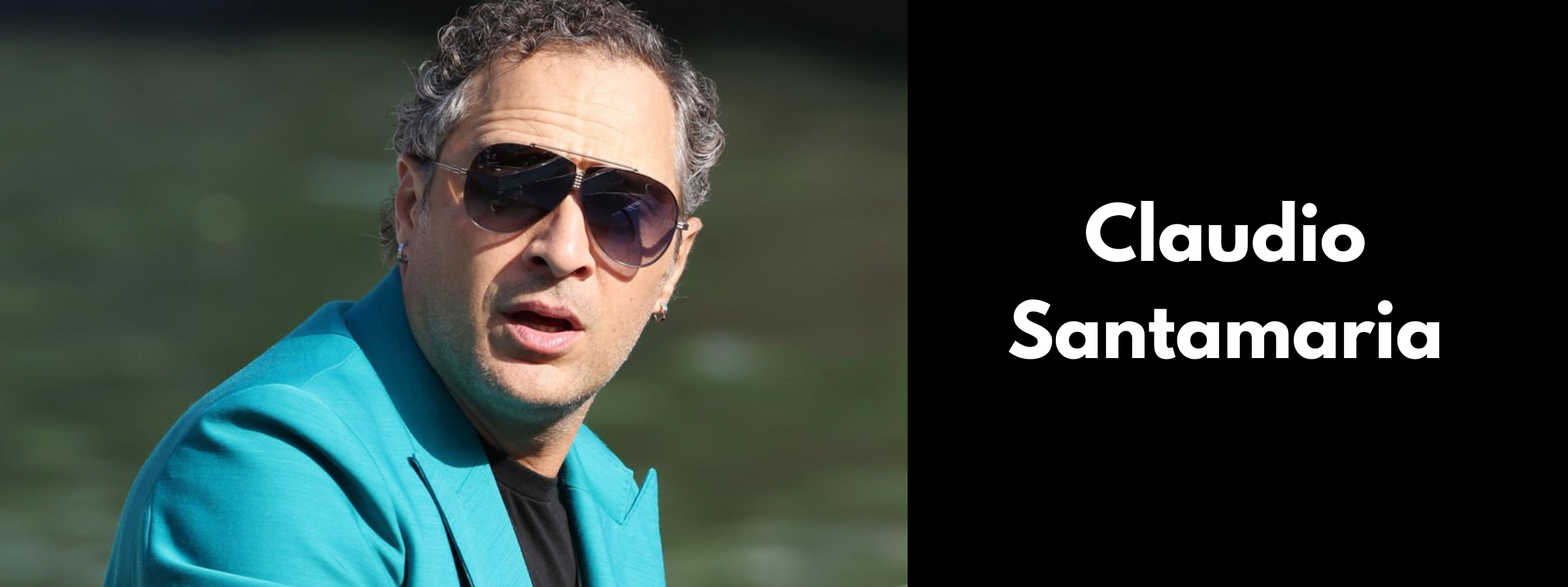 Claudio Santamaria Sunglasses