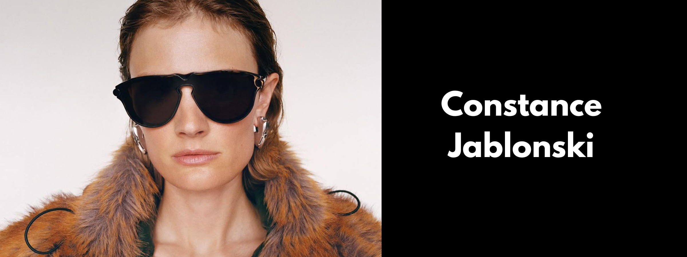 Constance Jablonski Sunglasses