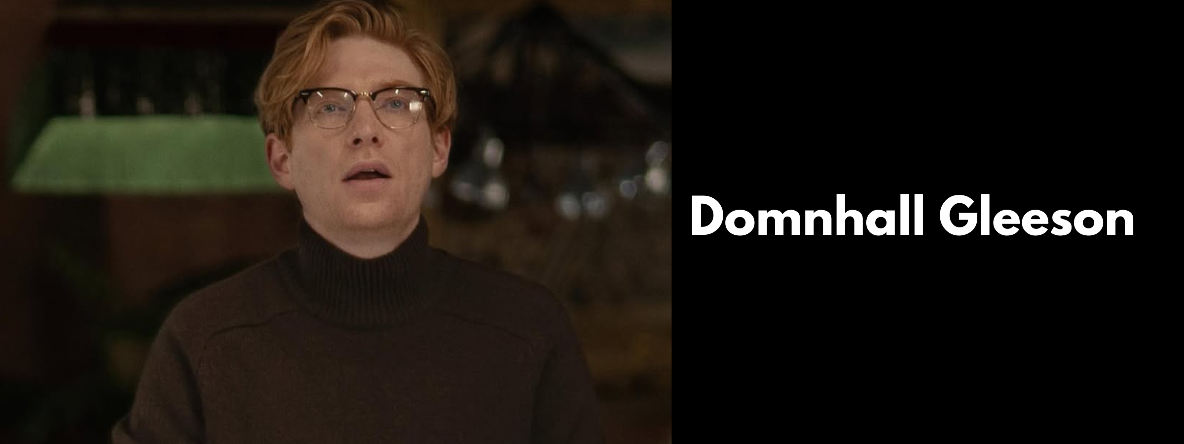 Domnhall Gleeson Glasses & Sunglasses