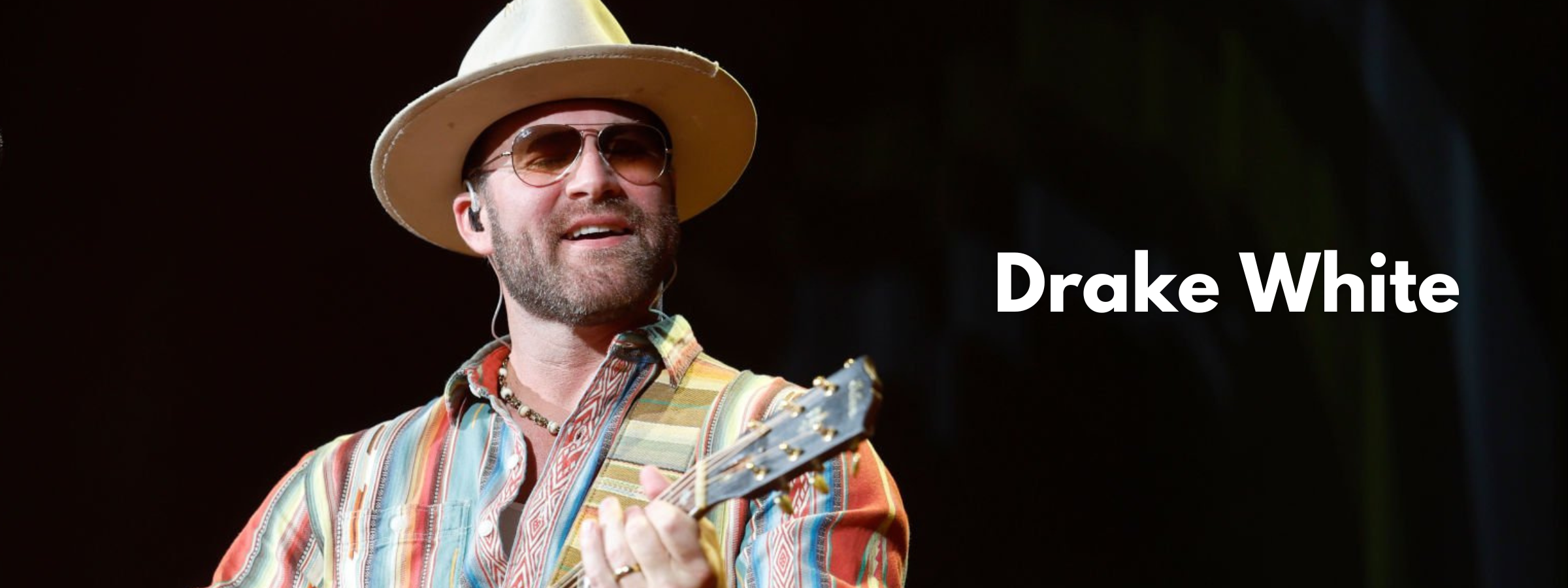 Drake White Sunglasses