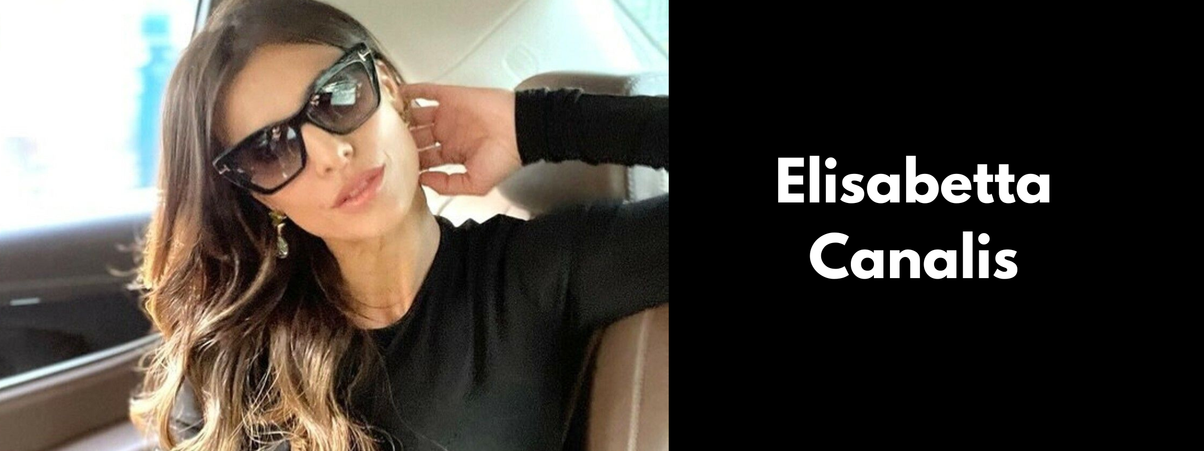 Elisabetta Canalis Sunglasses