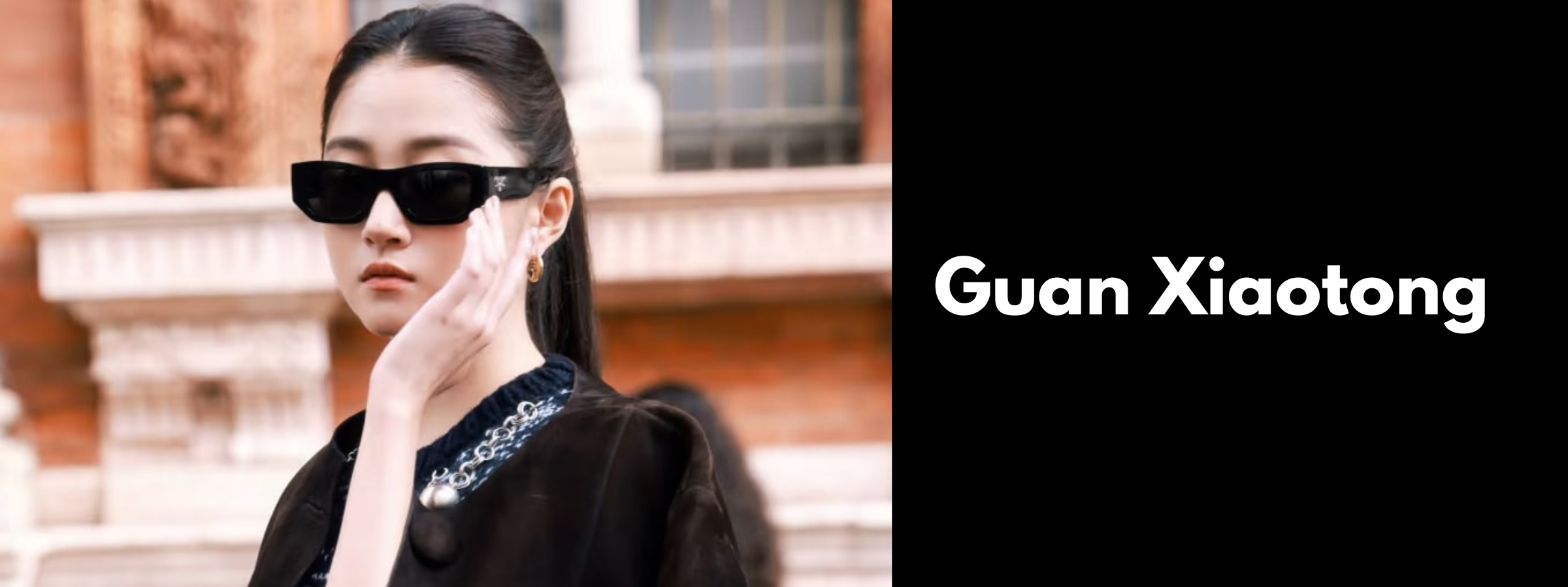 Guan Xiaotong Sunglasses