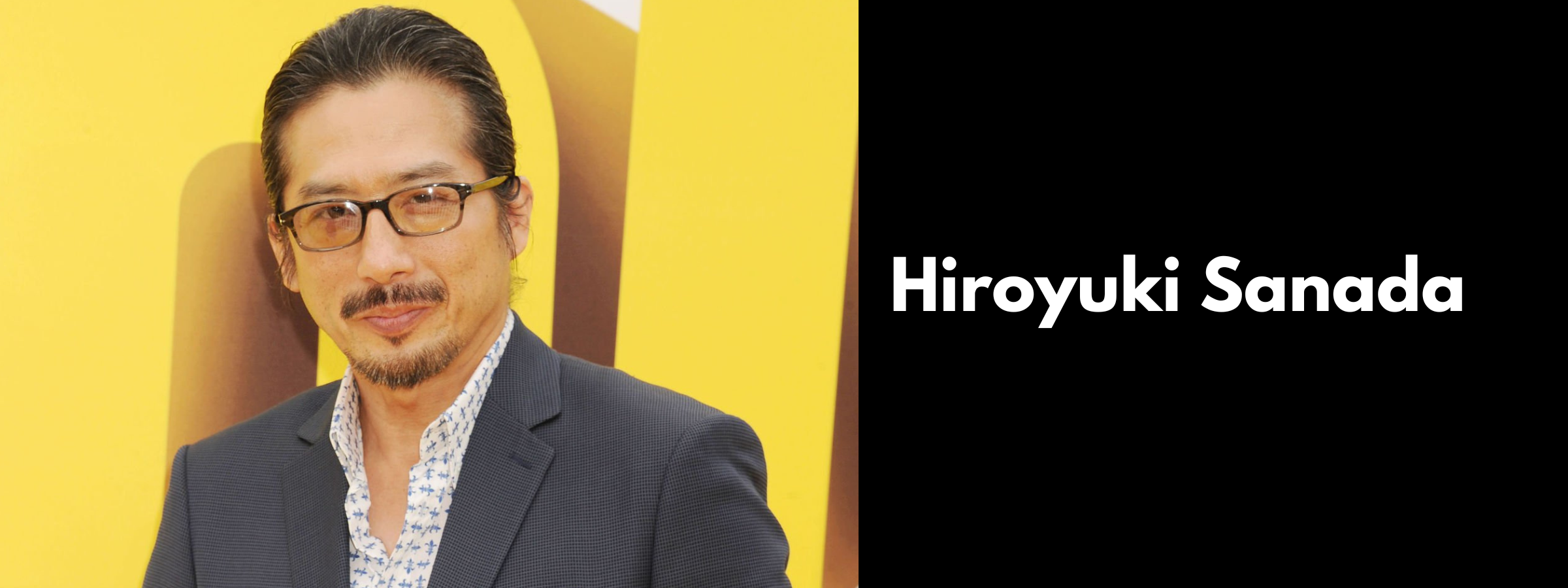 Hiroyuki Sanada Glasses