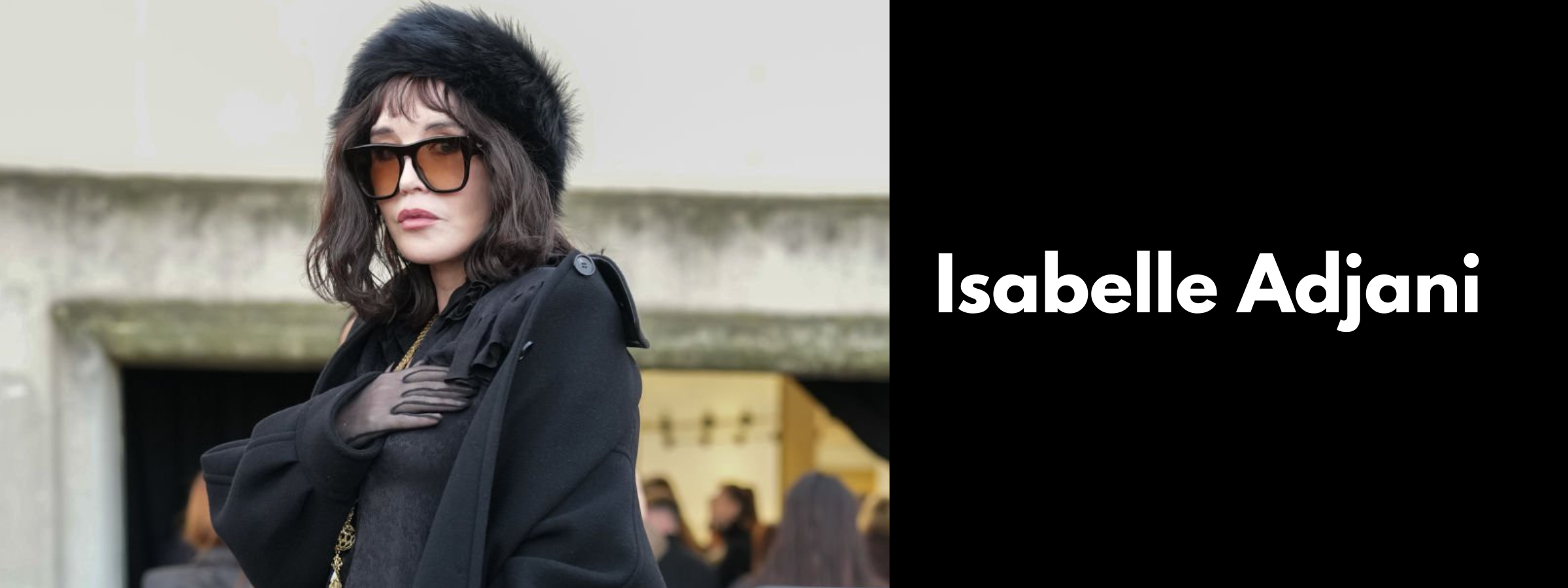 Isabelle Adjani Sunglasses