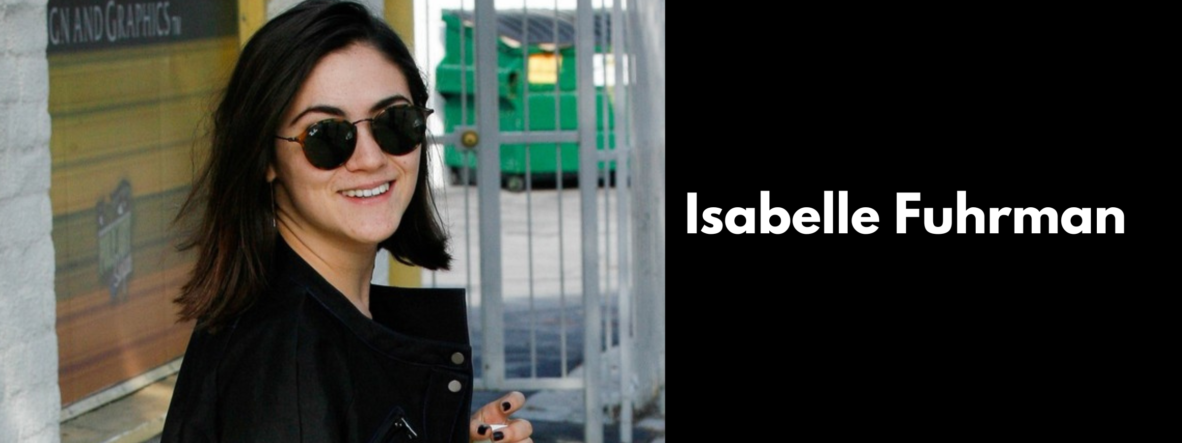 Isabelle Fuhrman Sunglasses