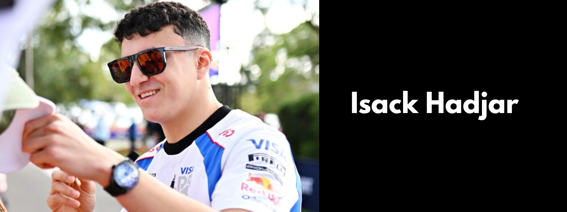 Isack Hadjar Sunglasses