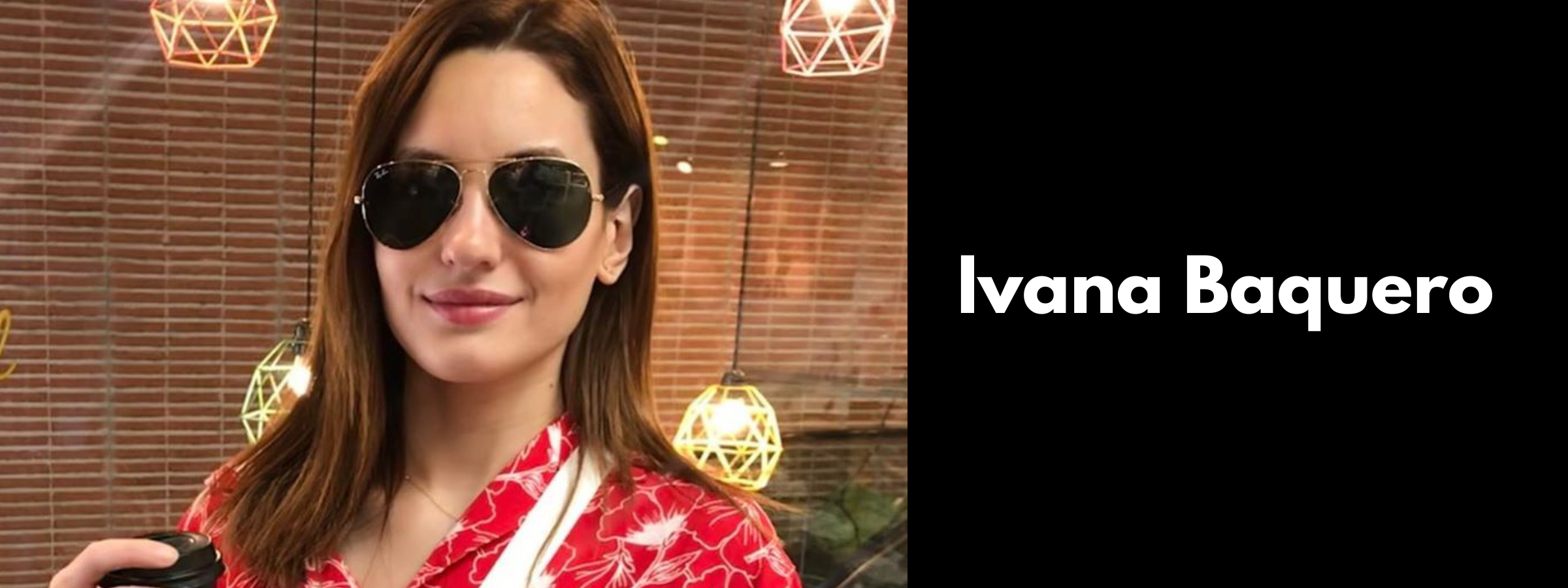 Ivana Baquero Sunglasses