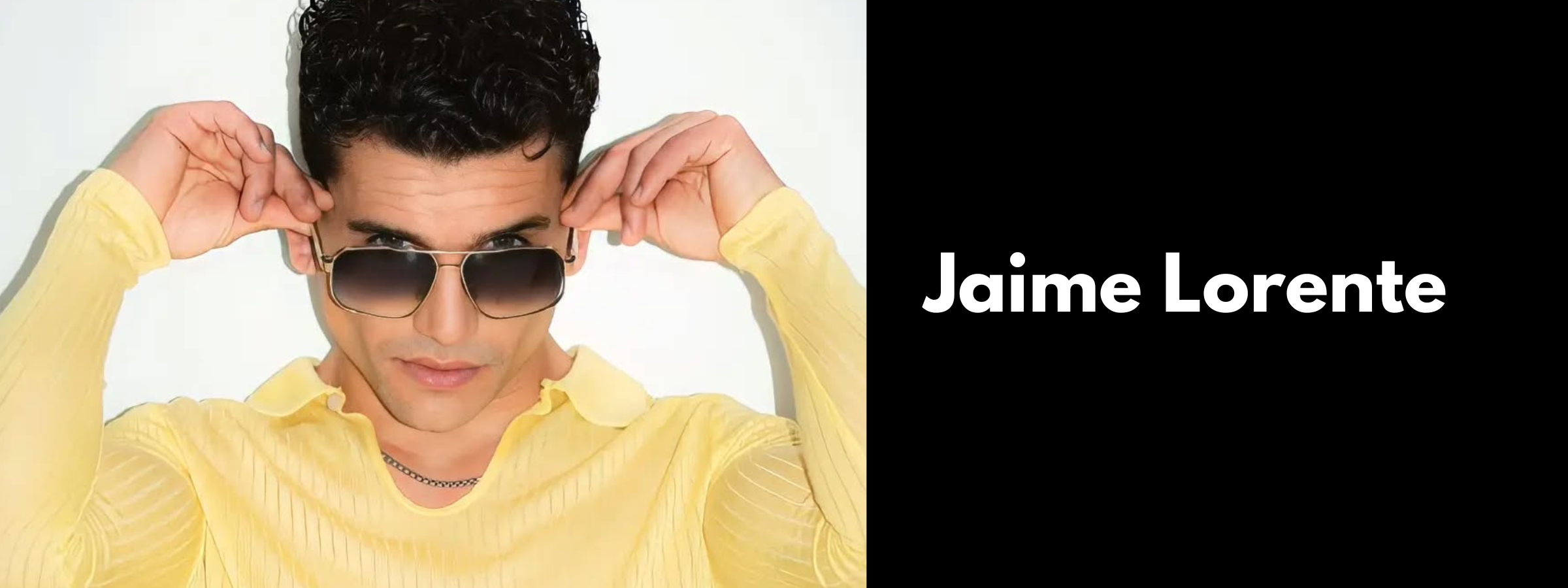 Jaime Lorente Sunglasses