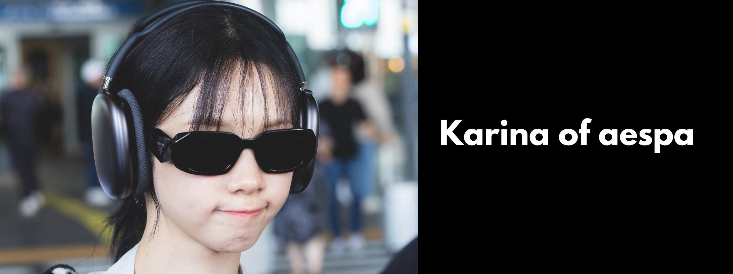 Karina of aespa Sunglasses