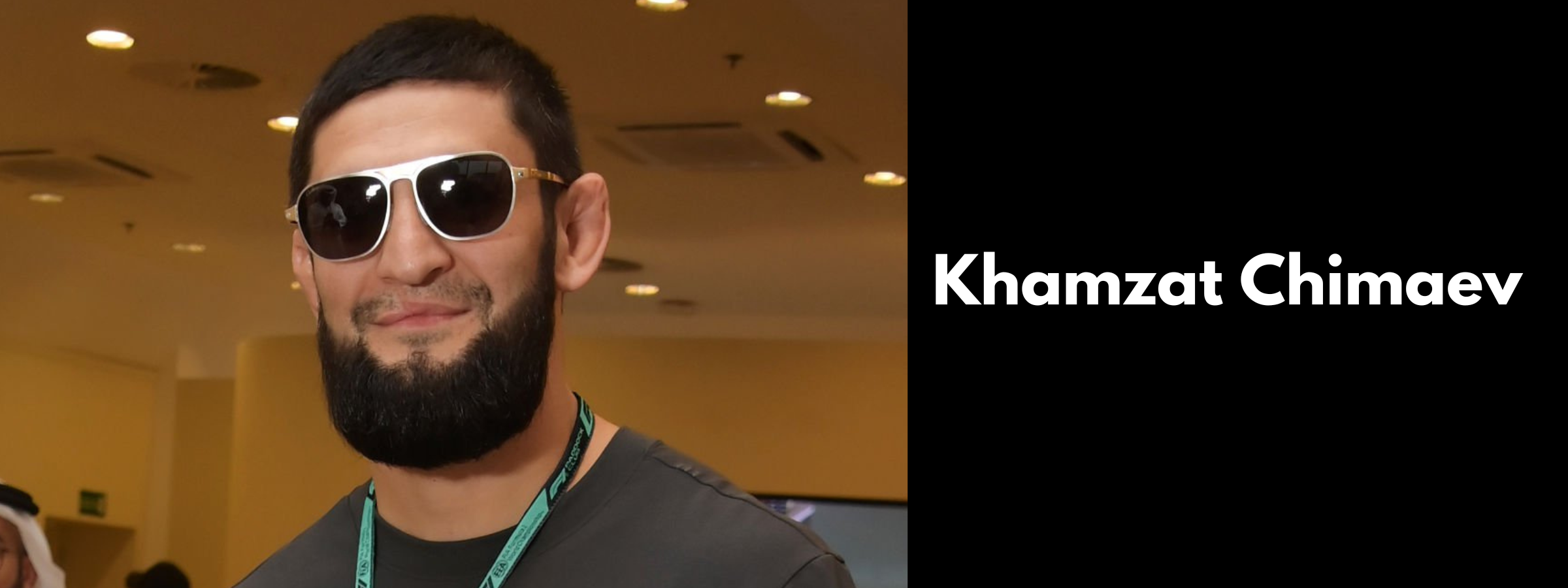 Khamzat Chimaev Sunglasses