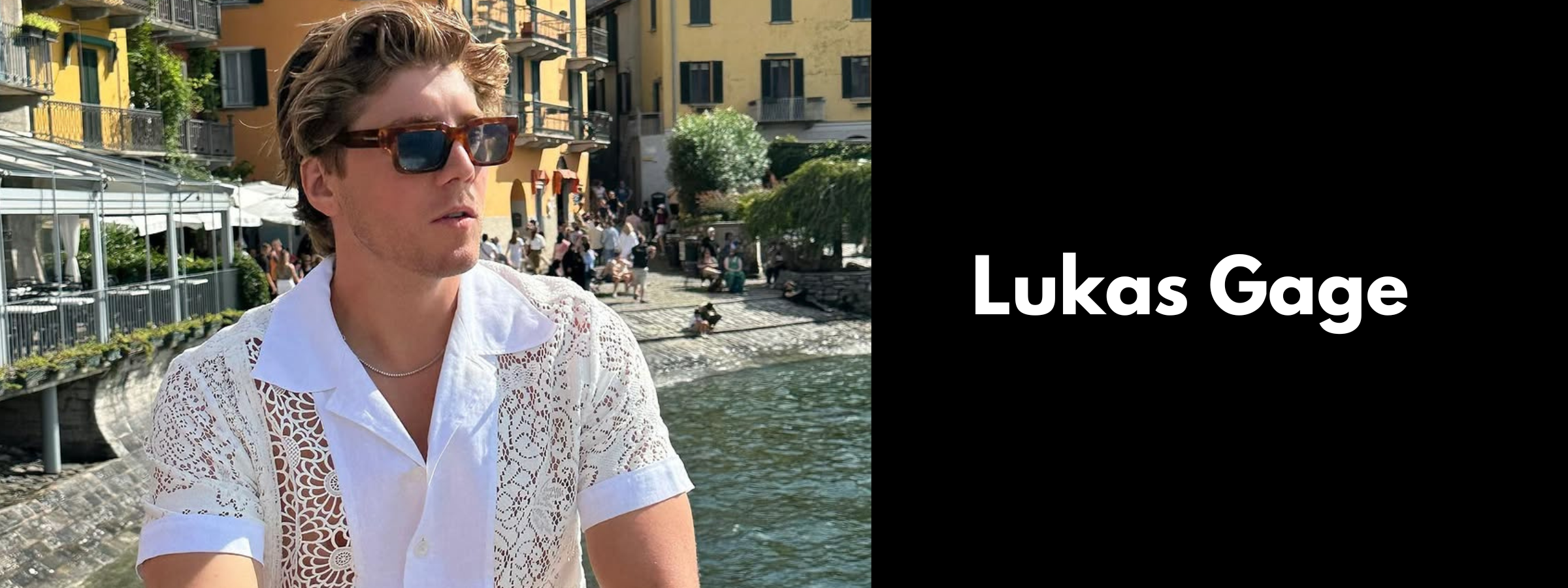 Lukas Gage Sunglasses