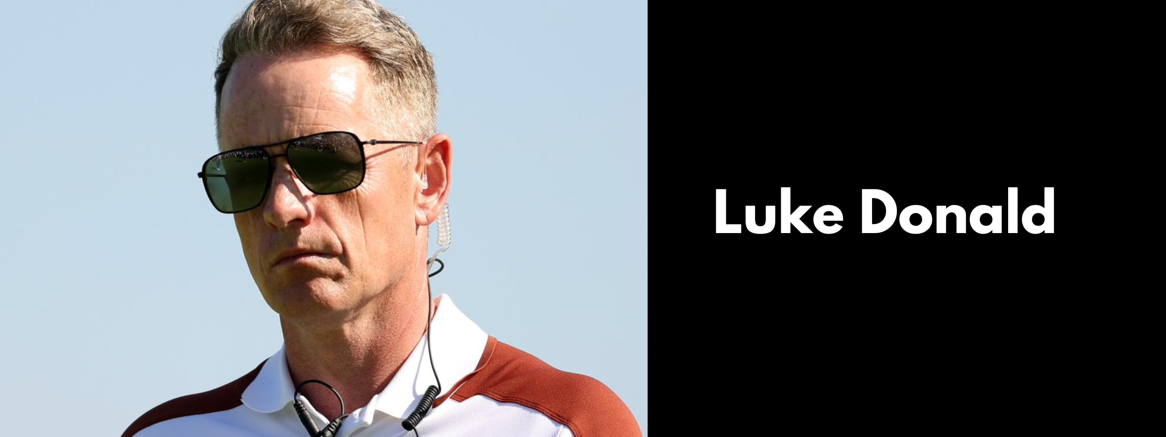 Luke Donald Sunglasses