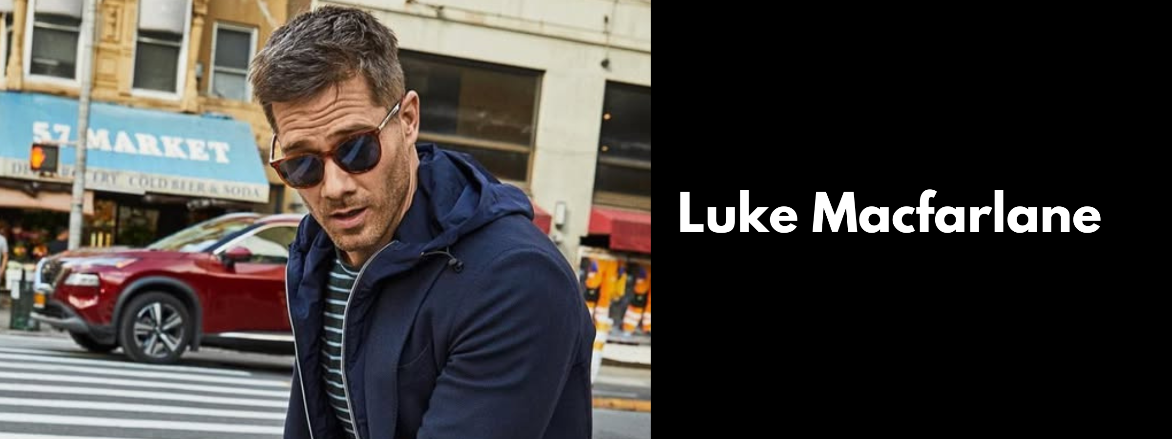Luke Macfarlane Sunglasses