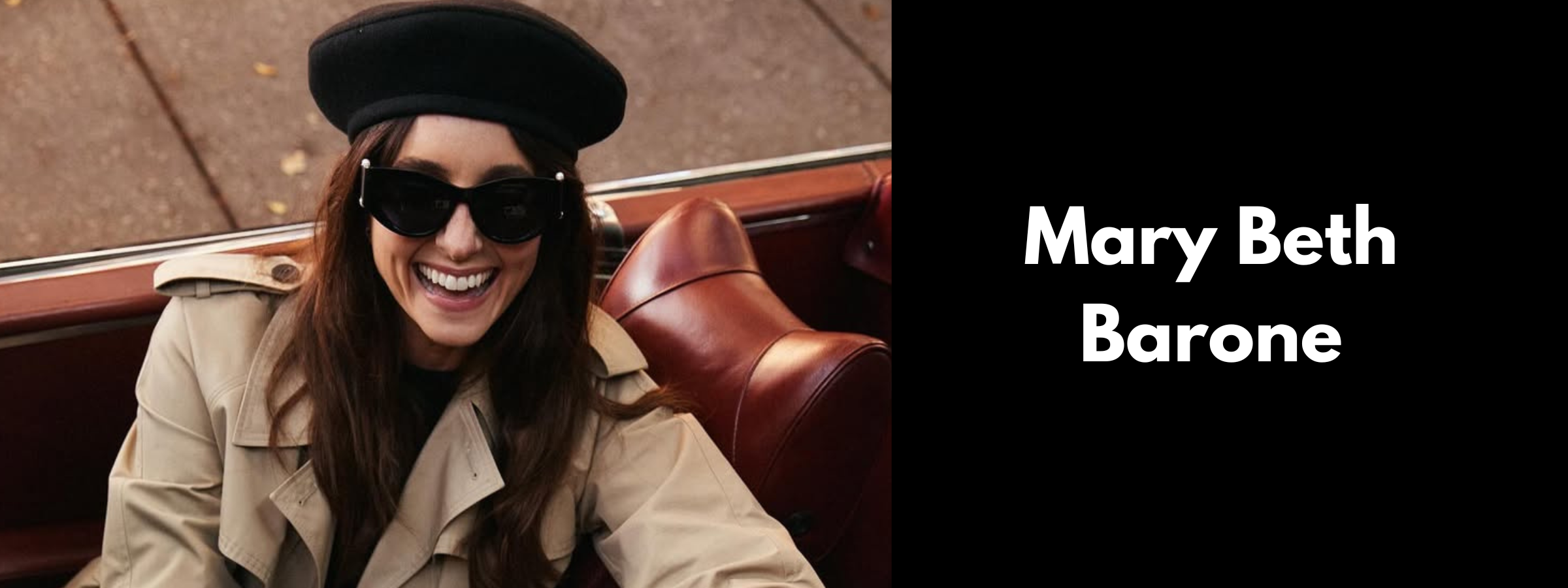 Mary Beth Barone Sunglasses