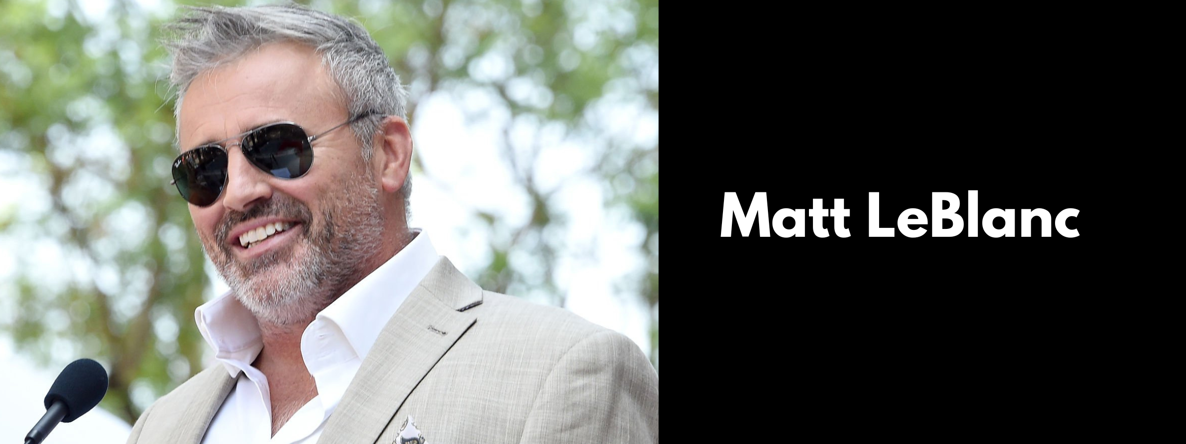 Matt LeBlanc Sunglasses