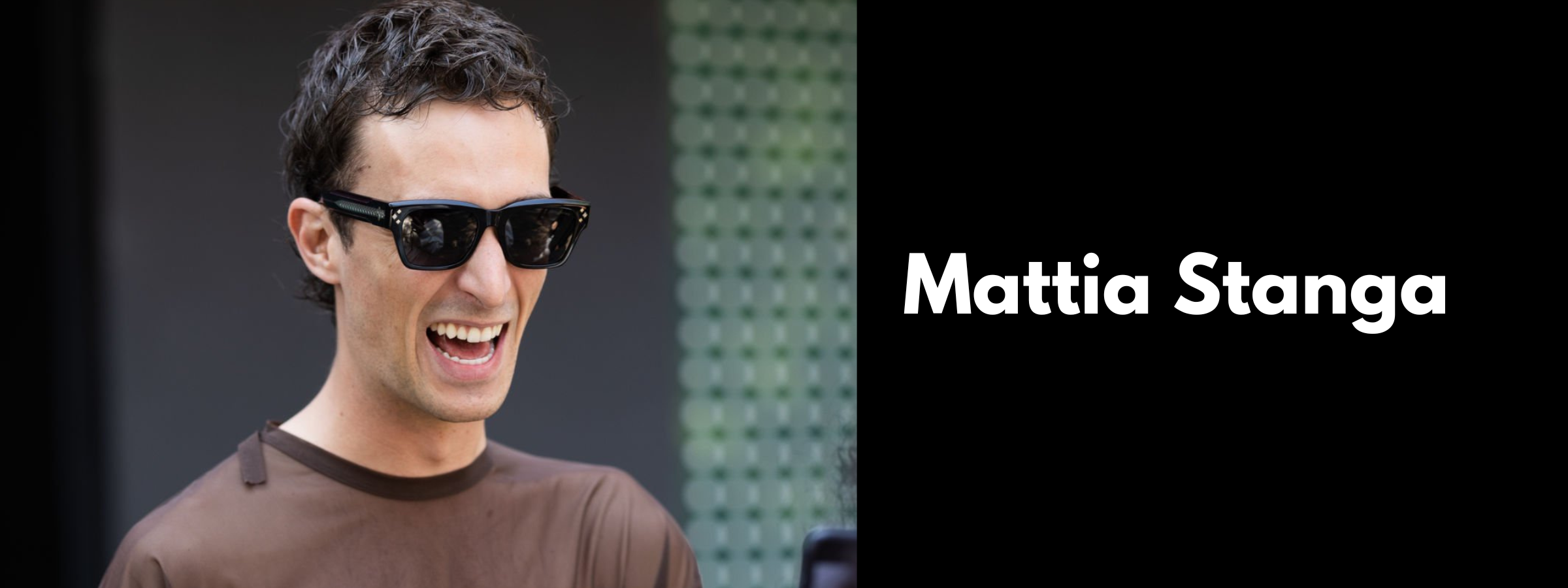 Mattia Stanga Sunglasses