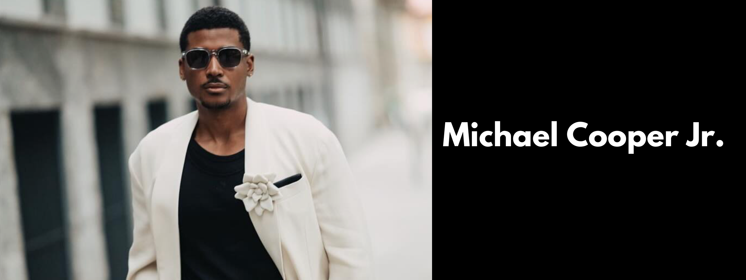 Michael Cooper Jr. Sunglasses